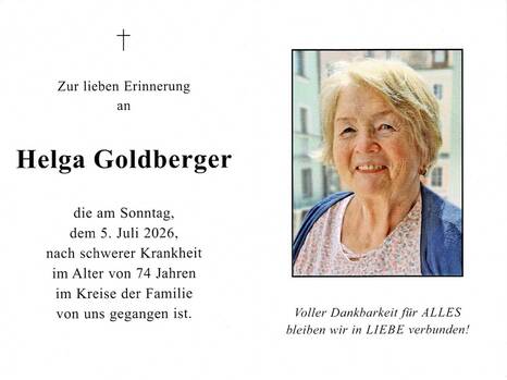 Helga Goldberger / Bestattung Mayer