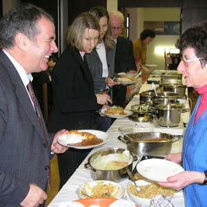 Besuch vom Bürgermeister