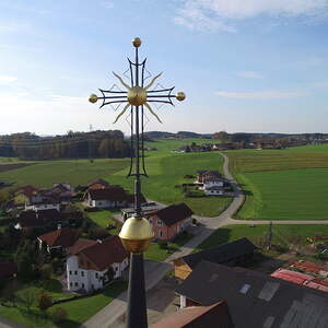 Pfarrkirche Franking, Blick nach W