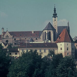 Blick auf das alte Kloster