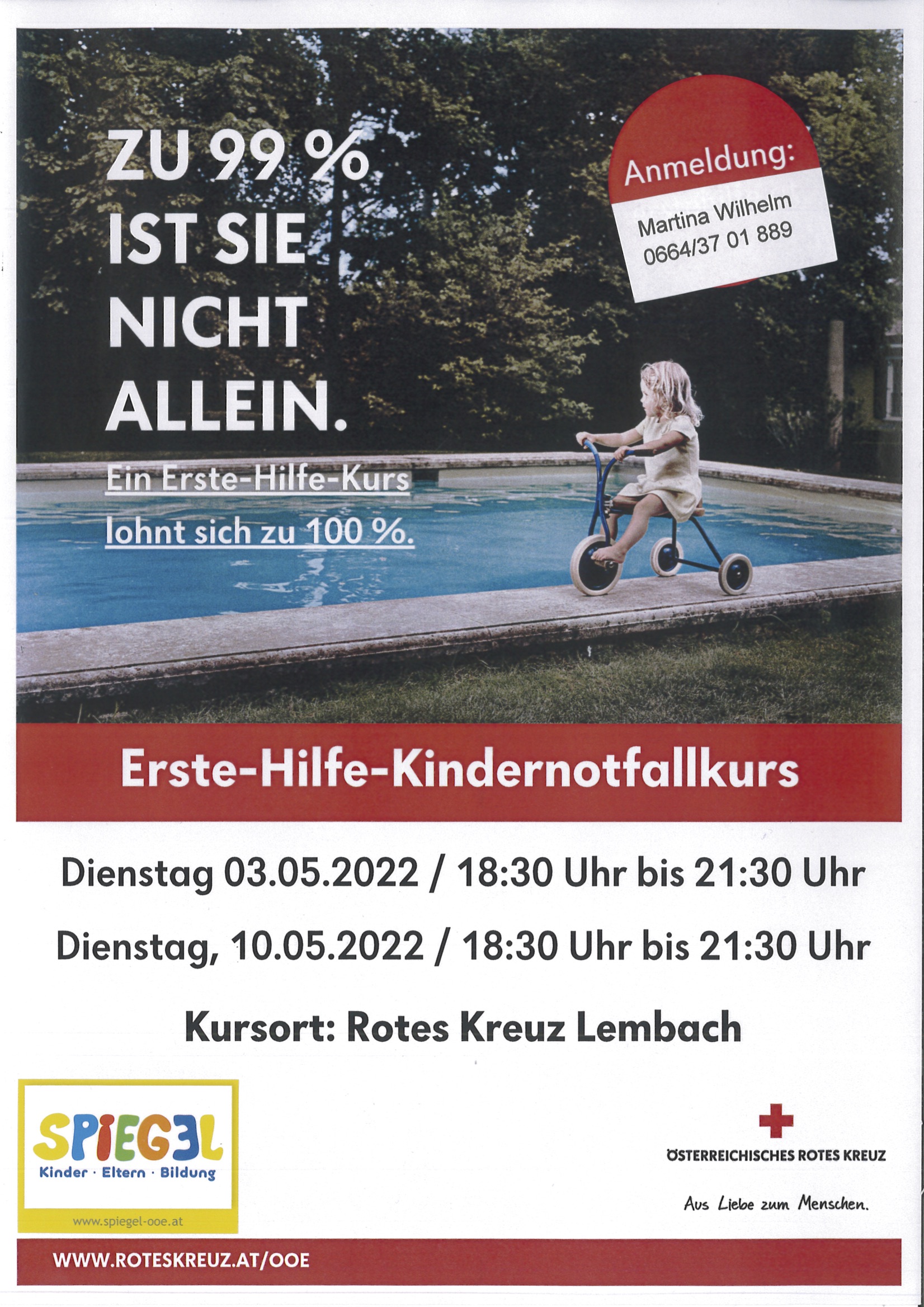 Erste-Hilfe-Kindernotfallkurs
