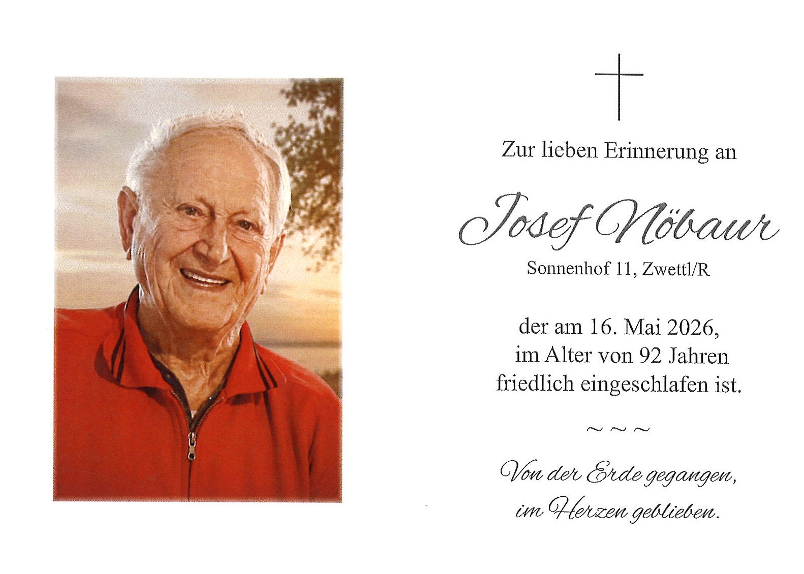 Unsere Verstorbenen / privat