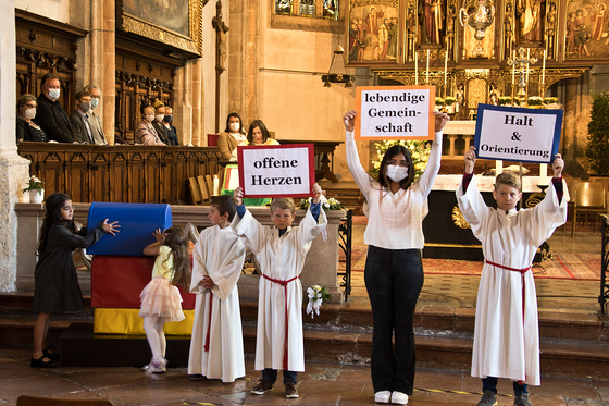 Kirchweihfest 2021 / Herbert Fink 555 Jahre Stadtpfarrkirche St. Stephan