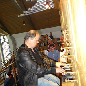... unser Orgellehrer Heinz Reknagel!