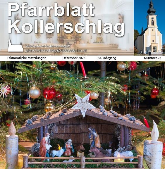 Pfrarrblatt Weihnachten 2023