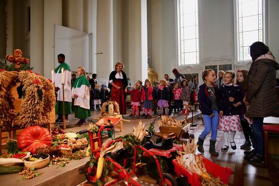Erntedankfest 2018 / © Pfarrcaritas-Kindergarten Hl. Familie 7. Oktober 2018
