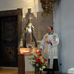 Maiandacht in der Pfarrkirche
