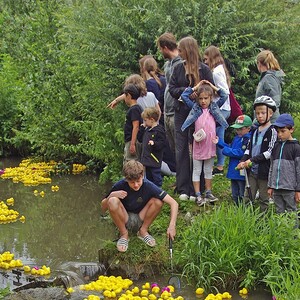 Pfarrfest mit Entenrallye