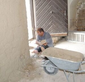 Innenarbeiten und Verputzen