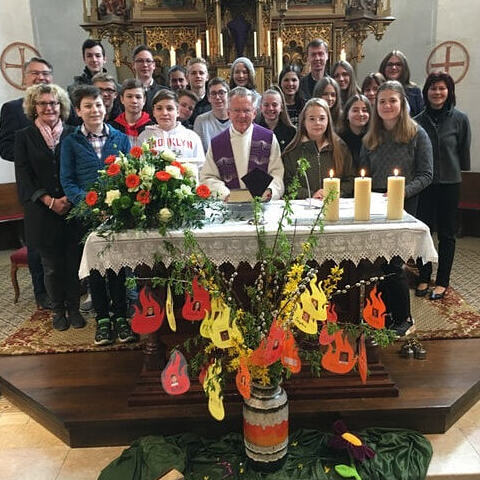 Firmvorbereitung und Firmlingsgottesdienst