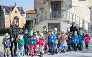 Palmsonntag mit Kindergarten 2018