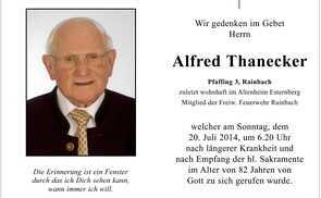 Alfred Thanecker