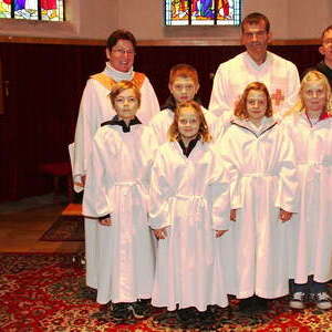 Ministrantenaufnahme in der Pfarre Lacken