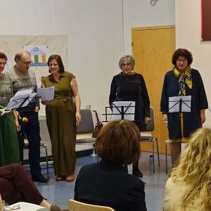 Musikalische Umrahmung durch die SelbA-Band