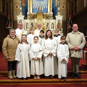 feierliche Ministrantenaufnahme