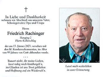 Friedrich Rachinger