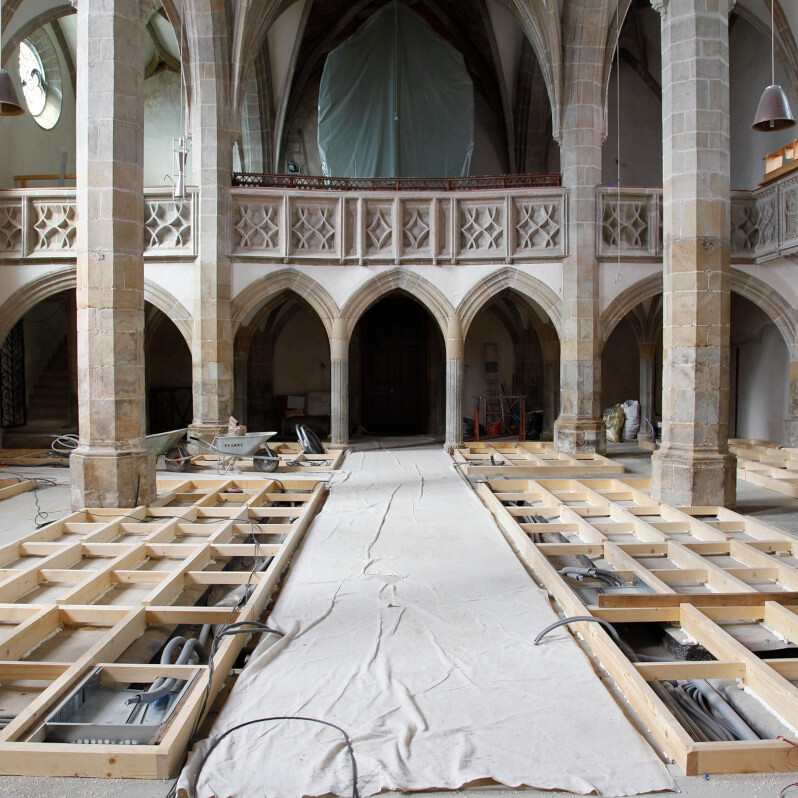 Kircheninnenrenovierung