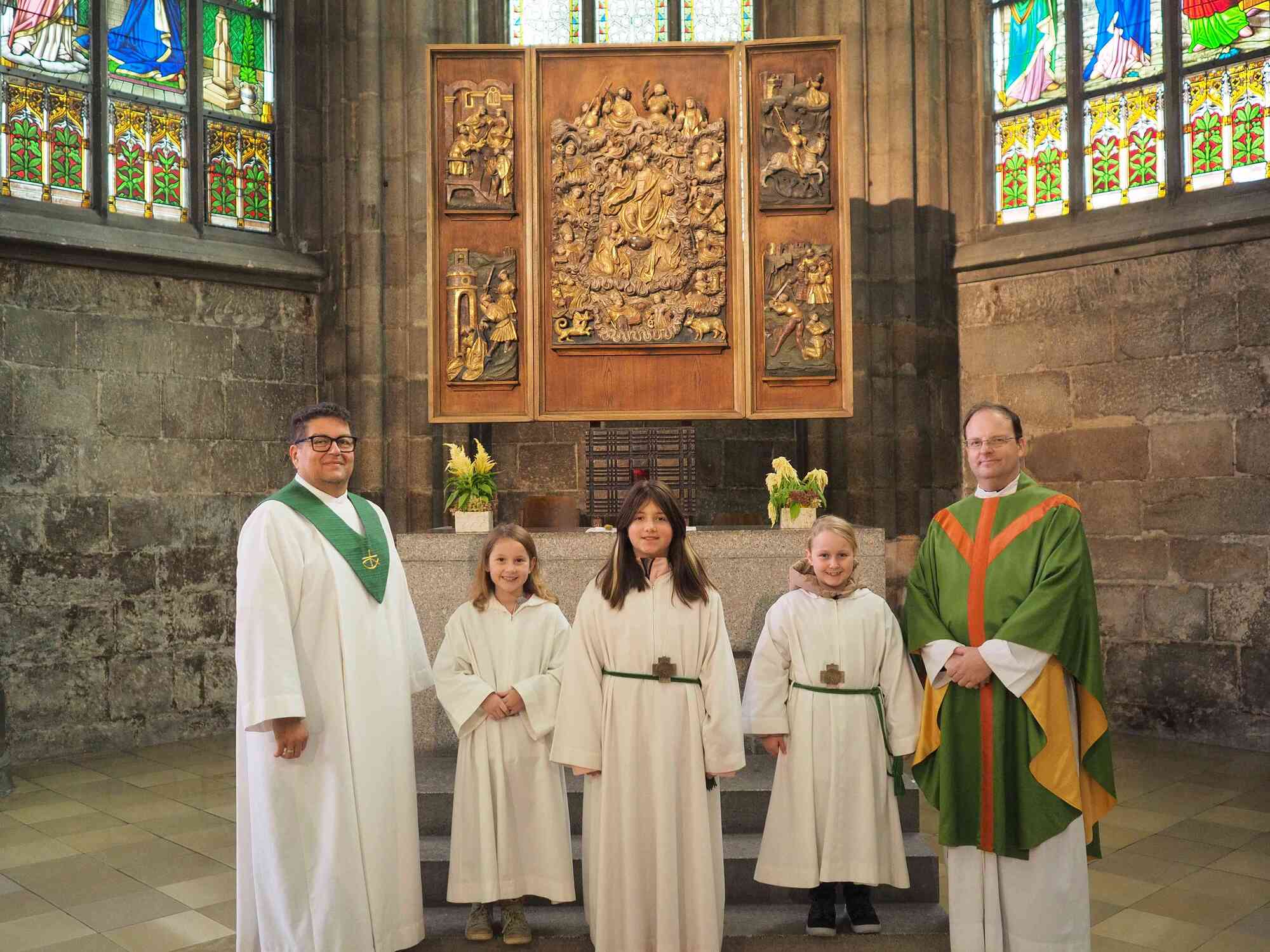 Ministrantinnenaufnahme am 19.10.2025
