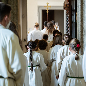 Familiengottesdienst mit Aufnahme der JS- und Ministrantenkinder vom Vorjahr