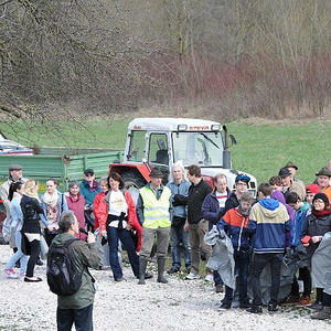 Traunauen-Reinigung mit ökomenischen Gottesdienst