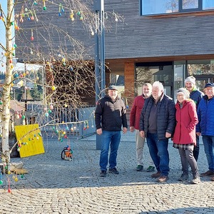Osterbaumaufstellen