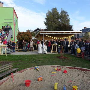 Einweihung des neuen KiGa-Spielplatzes