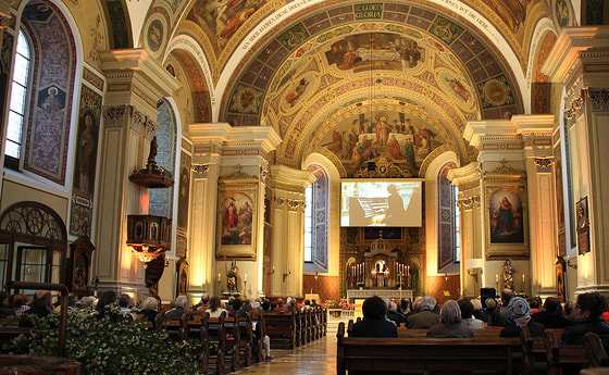 Bad Ischler Stadtpfarrkirche 'Denkmal des Monats' Juni / (c) Monika Frosch-Gabriel Bad Ischler Stadtpfarrkirche 'Denkmal des Monats' Juni