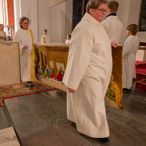 Abendmahlfeier in der Pfarrkirche am Gründonnerstag