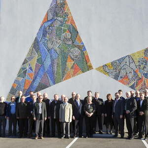 Die Mosaikretter feiern den Hl. Stephanus