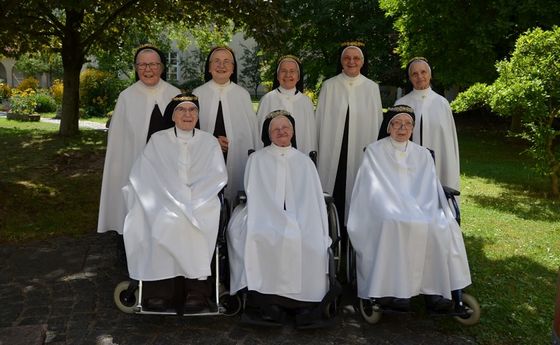 Die Jubilarinnen der Marienschwestern