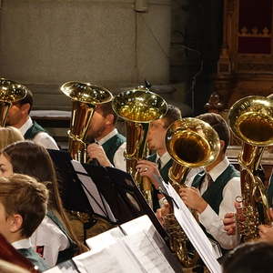 Kurz vor dem Konzert...