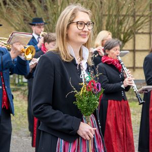 Palmprozession und Heilige Messe