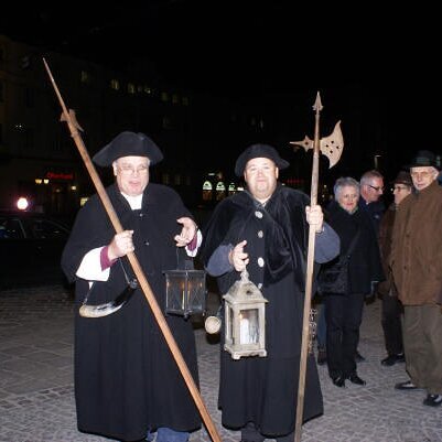 Nachtwächtergang Linz 2009