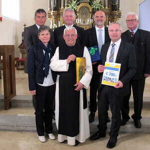 Traberg dankt P.Meinrad