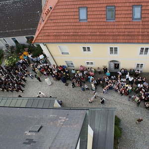 Erntedankfest mit Pfarrfoto