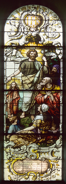 Fenster der Pfarrkirche Kopfing