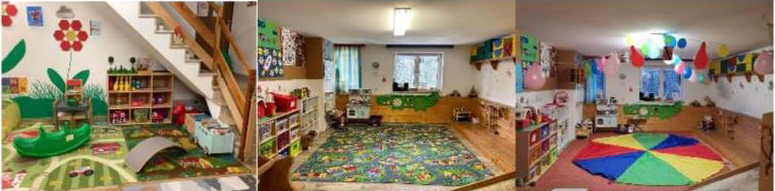 Gruppenräume / Spiegelgruppen