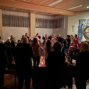 Familienadventkranzsegung