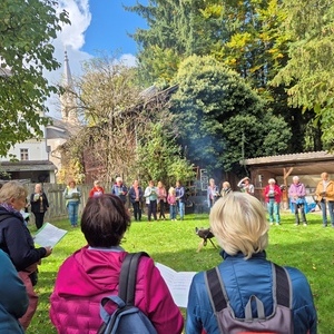unterwegs auf dem Landschaftsrahmenweg