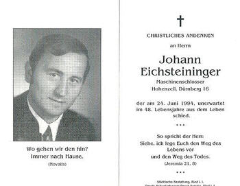 Johann Eichsteininger