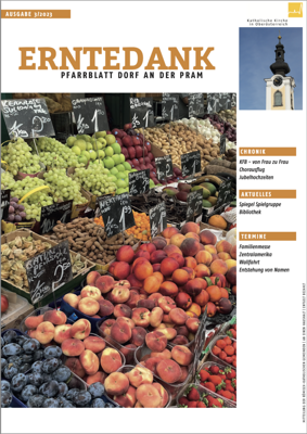 Pfarrblatt Erntedank 2023