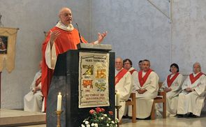 Pfarrer Franz Zeiger feierte sein 20-jähriges Priesterjubiläum.
