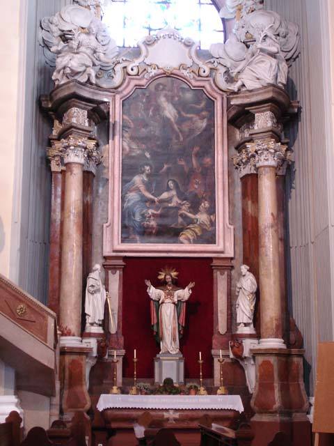'Herz-Jesu' - Altar / © Pfarre Schärding 'Herz-Jesu' - Altar