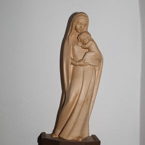 Marienstatue in der Gumplinger Kapelle
