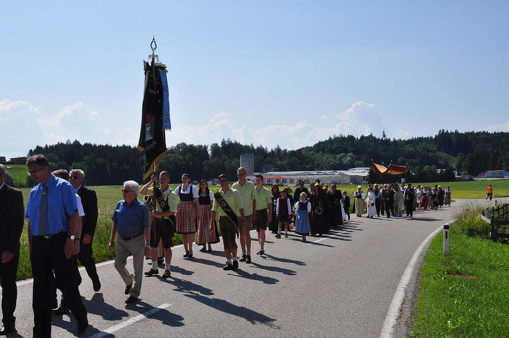 Prozession zum 2. Altar