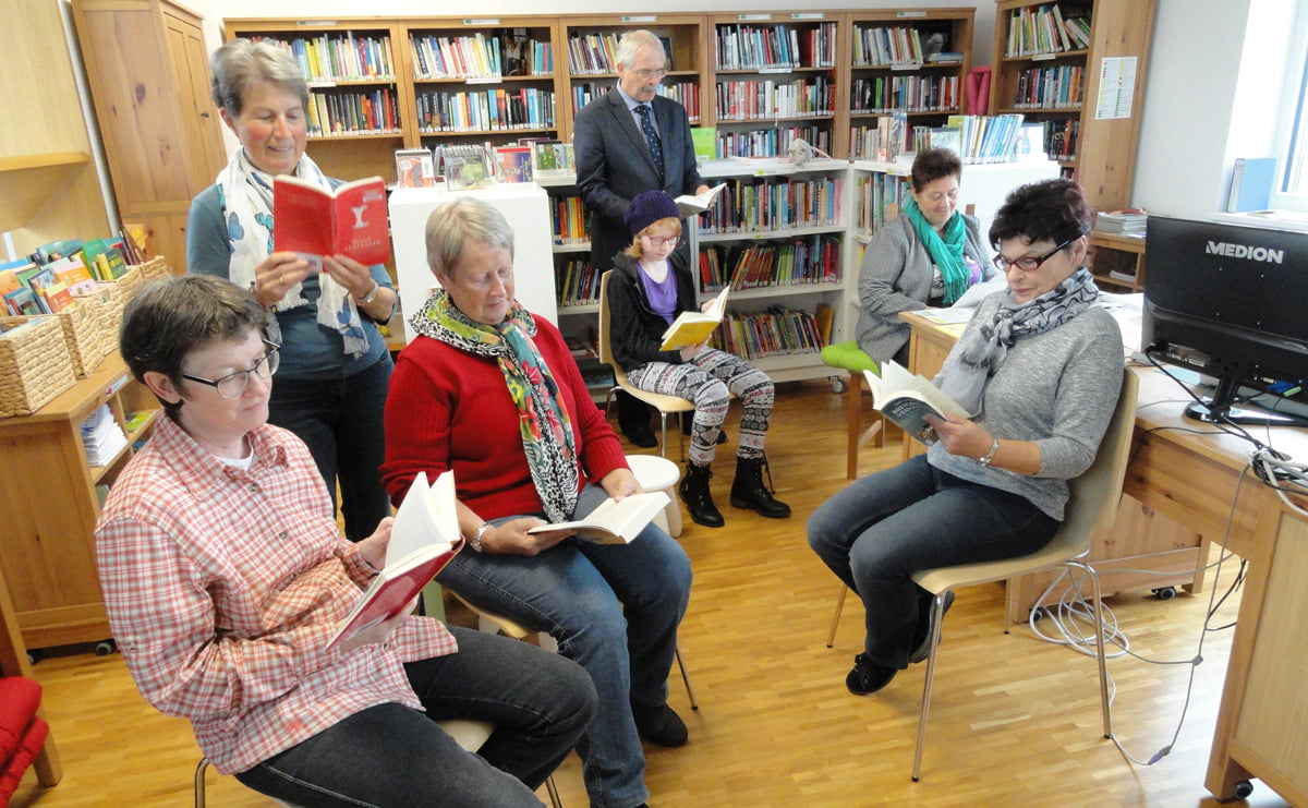 Bibliotheksteam der Pfarre Ottnang