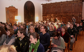 Junge Erwachsene beim Treffpunkt Benedikt im Stift Kremsmünster.