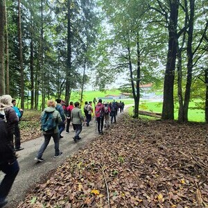 unterwegs auf dem Landschaftsrahmenweg
