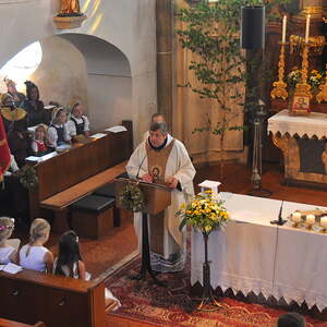 Fronleichnammesse mit 1. Altar