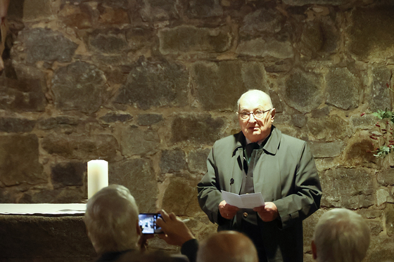 Emmerich Gaigg / © Josef Danner Feierstunde anlässlich 80 Jahre Befreiung der NS-Konzentrationslager